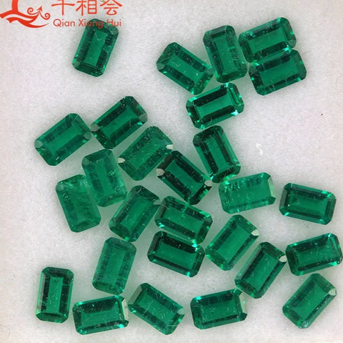 Green Crystal Cut Emerald-ToShay.org