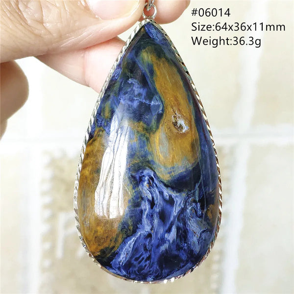 Blue Pietersite Pendant-ToShay.org