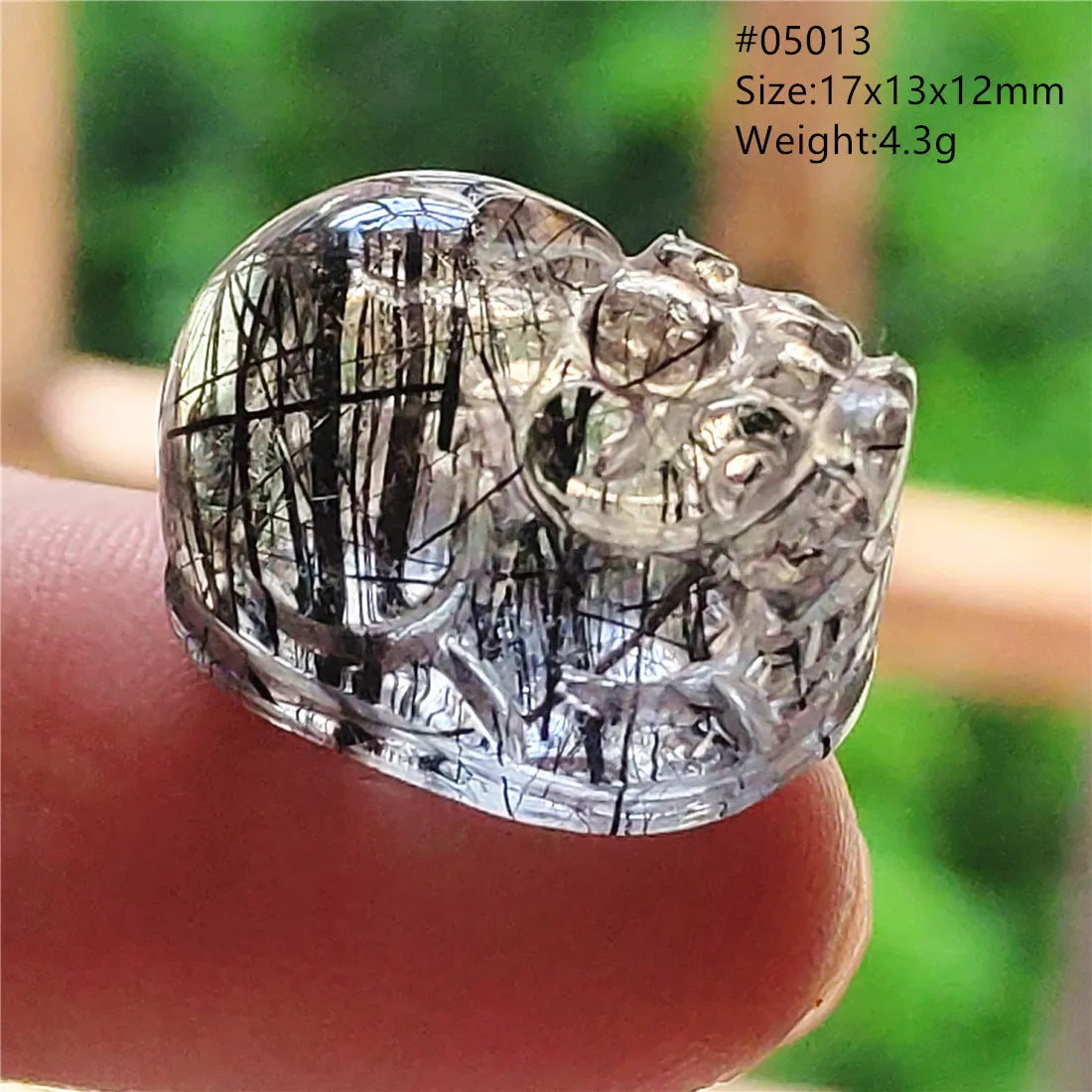Black Rutilated Quartz Pi Xiu-ToShay.org