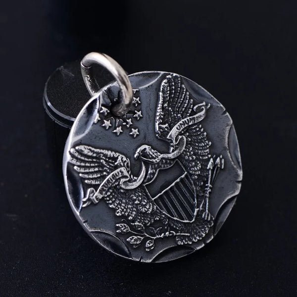 Silver Eagle Pendant-ToShay.org
