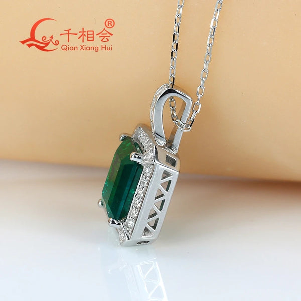 Green Emerald Pendant-ToShay.org