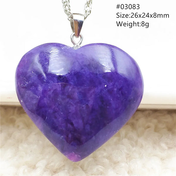 Purple Charoite Pendant-ToShay.org
