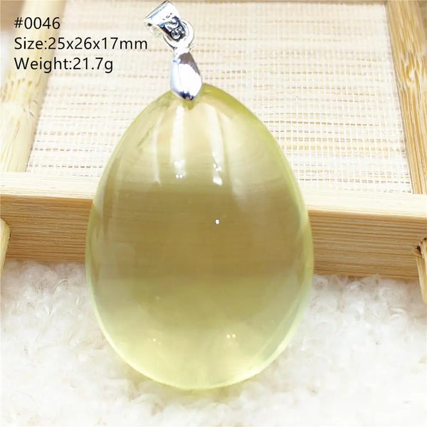 Yellow Citrine Quartz Pendant-ToShay.org