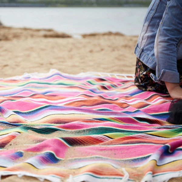 Rainbow Beach Blankets-ToShay.org