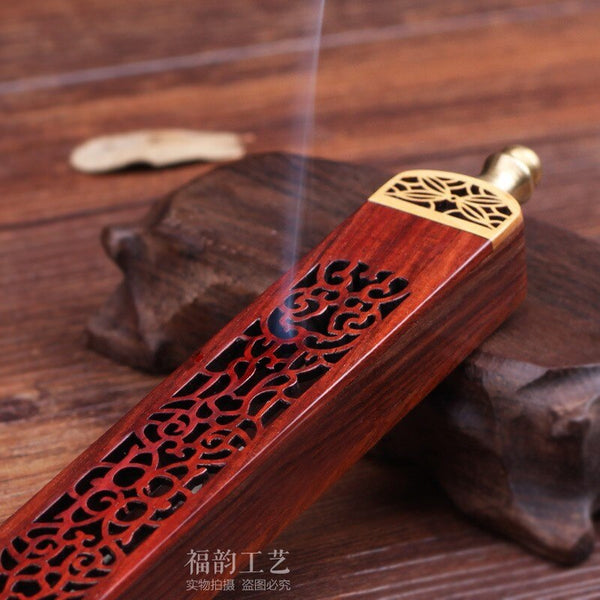 Red Rosewood Incense Burner-ToShay.org