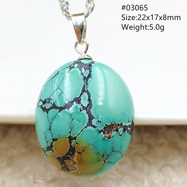 Green Turquoise Pendant-ToShay.org