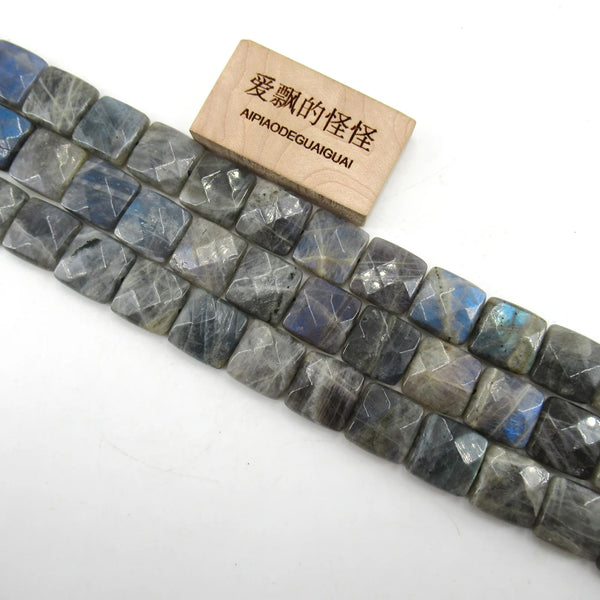 Blue Labradorite Square Beads-ToShay.org