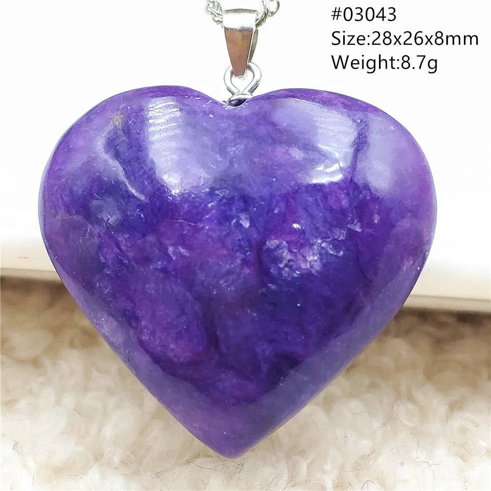 Purple Charoite Pendant-ToShay.org