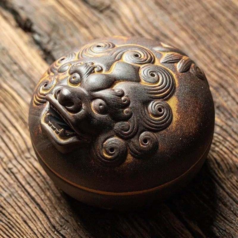 Lion Dragon Incense Holder-ToShay.org