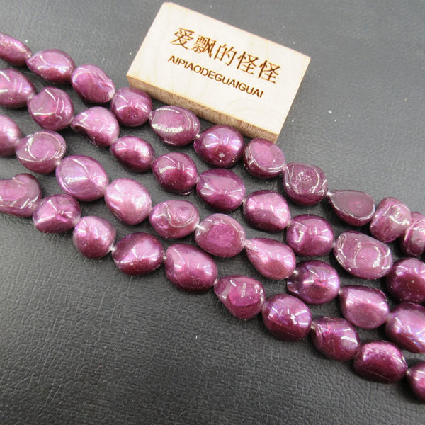 Purple Tooth Shell Pearl Beads-ToShay.org