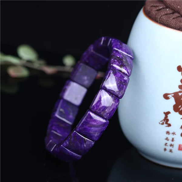 Purple Charoite Bracelet-ToShay.org