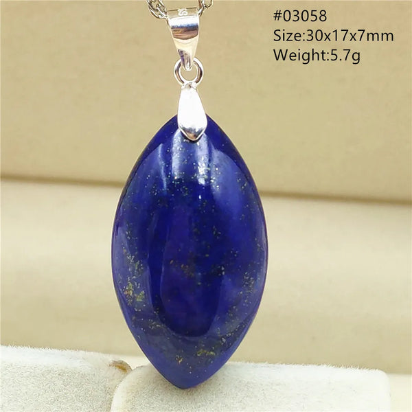 Blue Lapis Lazuli Pendant-ToShay.org