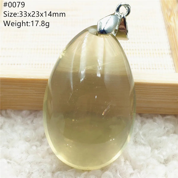 Yellow Citrine Quartz Pendant-ToShay.org