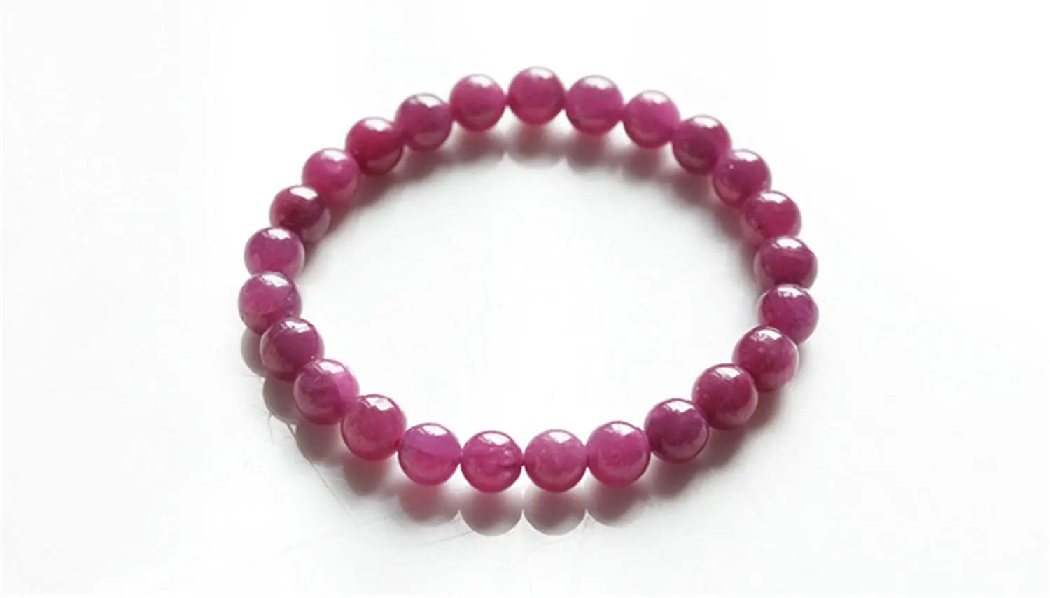 Red Rose Ruby Stone Bracelet-ToShay.org