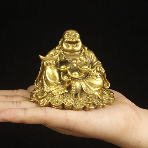 Maitreya Gold Coin Buddha-ToShay.org