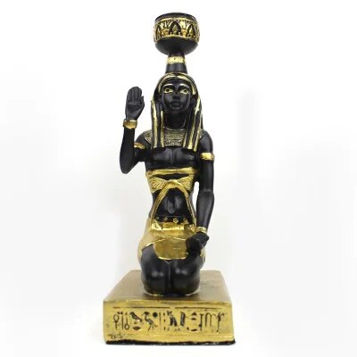 Egyptian Statue Candle Holder-ToShay.org