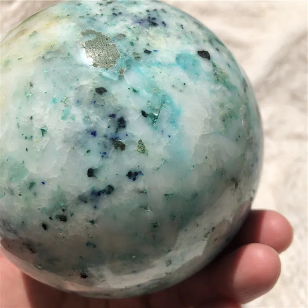 Green Phoenix Stone Ball-ToShay.org