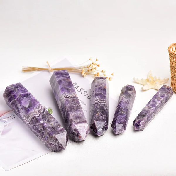 Purple Amethyst Quartz Point-ToShay.org