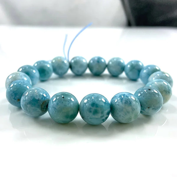 Blue Larimar Stone Beads-ToShay.org
