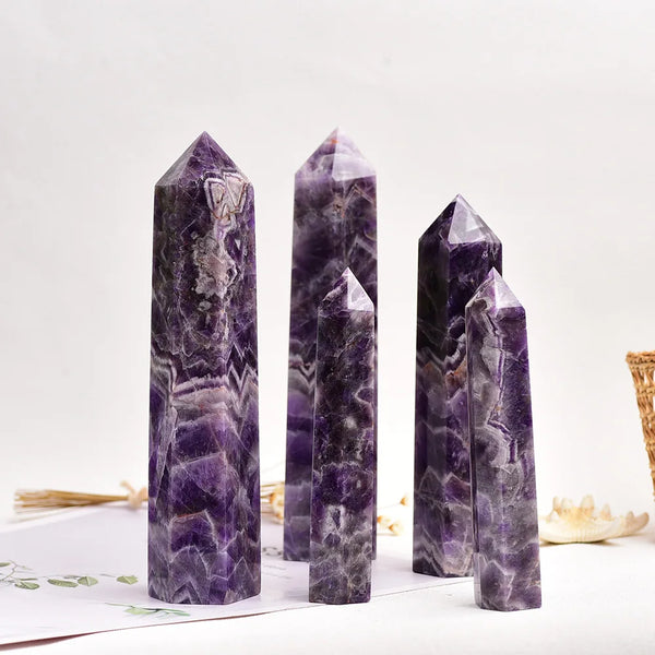 Purple Amethyst Quartz Point-ToShay.org