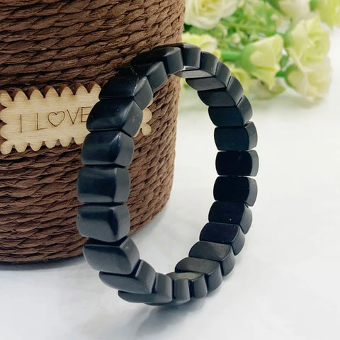 Black Shungite Bracelet-ToShay.org