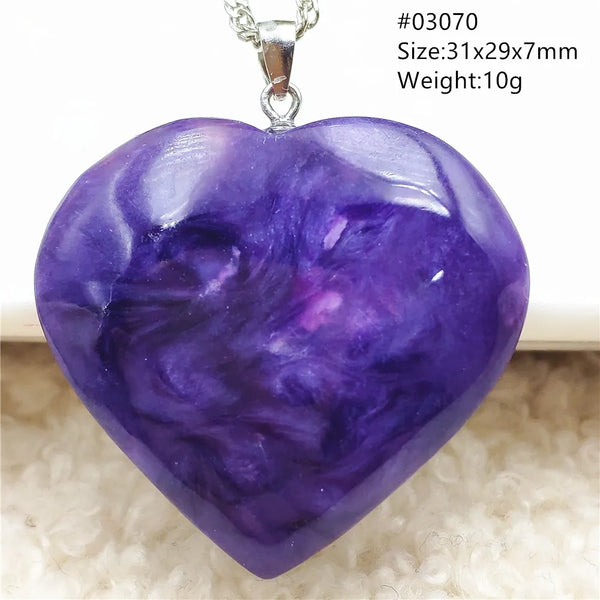 Purple Charoite Pendant-ToShay.org