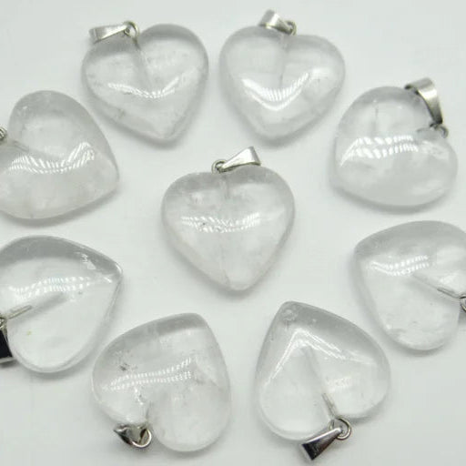 Mixed Crystal Heart Pendants-ToShay.org