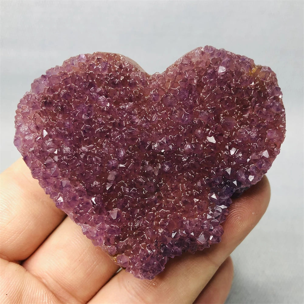Red Amethyst Heart-ToShay.org
