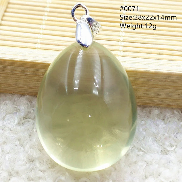 Yellow Citrine Quartz Pendant-ToShay.org