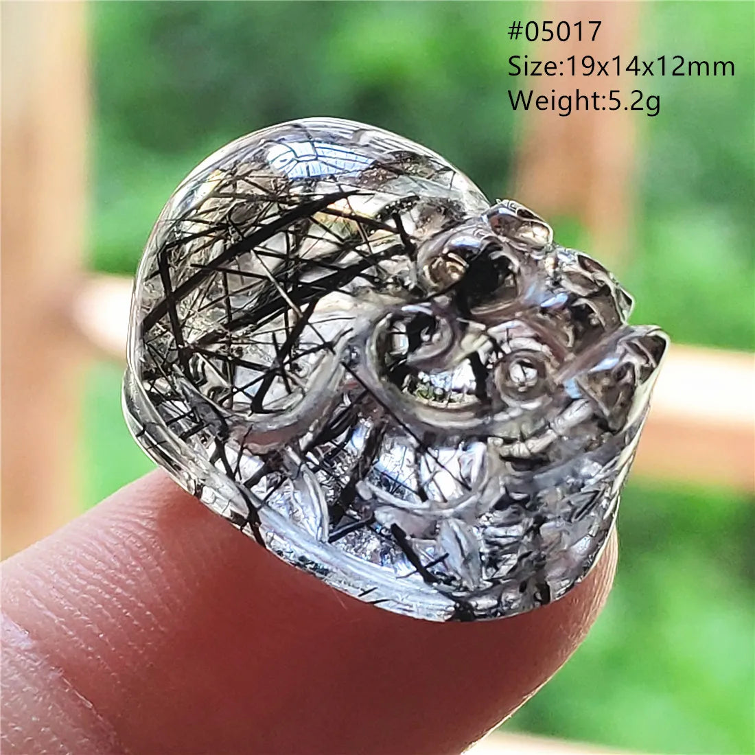 Black Rutilated Quartz Pi Xiu-ToShay.org