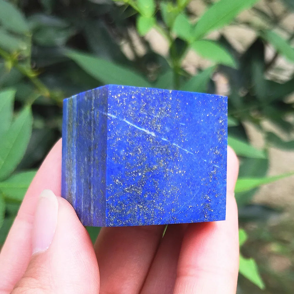 Blue Lapis Lazuli Cube-ToShay.org