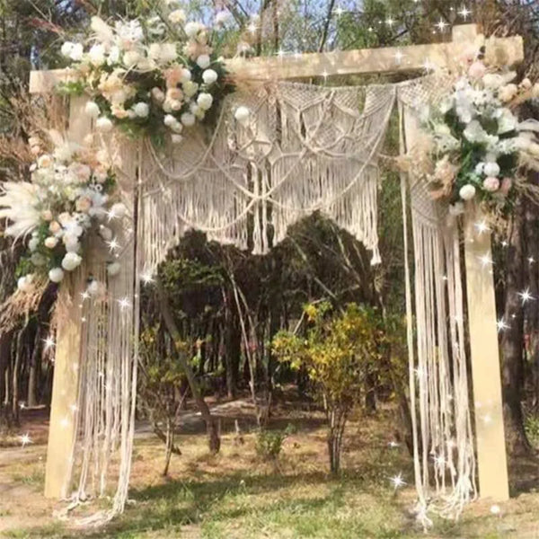 Macrame Curtain-ToShay.org