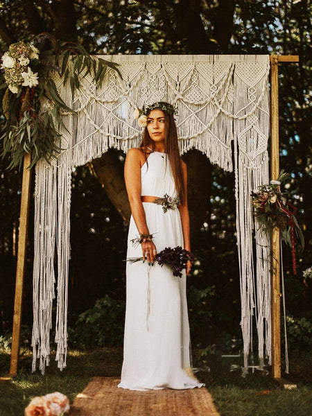 Macrame Curtain-ToShay.org