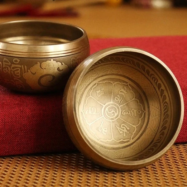 Tibetan Bronze Singing Bowl-ToShay.org