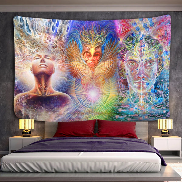 Chakra Meditation Tapestry-ToShay.org