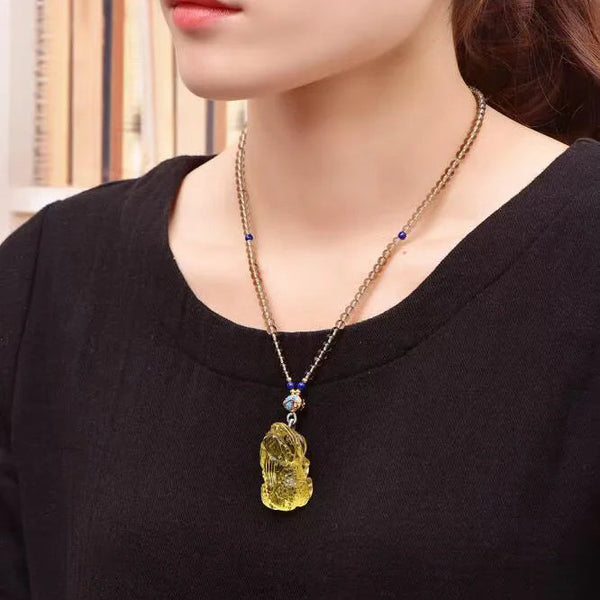 Yellow Citrine Quartz Pi Xiu-ToShay.org