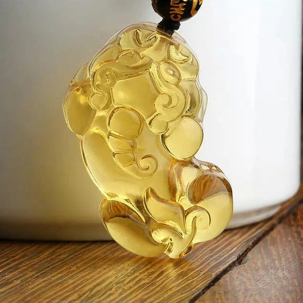 Yellow Citrine Quartz Pi Xiu-ToShay.org