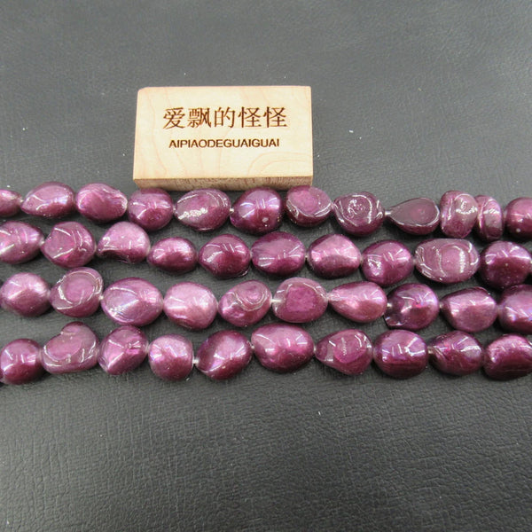 Purple Tooth Shell Pearl Beads-ToShay.org