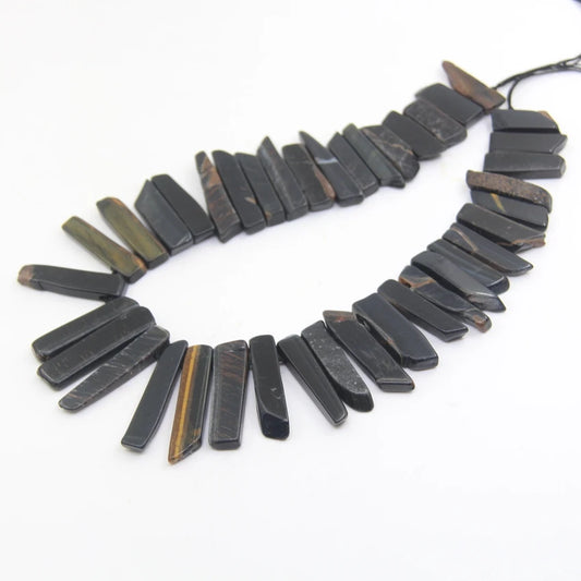 Blue Tiger Eye Chip Beads-ToShay.org
