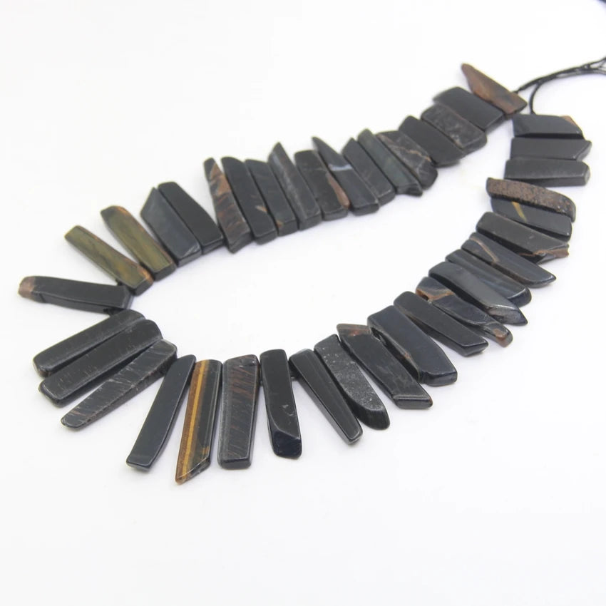 Blue Tiger Eye Chip Beads-ToShay.org