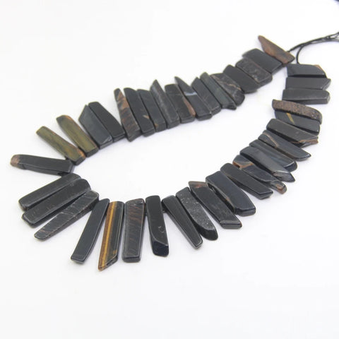 Blue Tiger Eye Chip Beads-ToShay.org