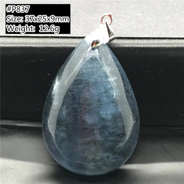 Blue Aquamarine Pendant-ToShay.org