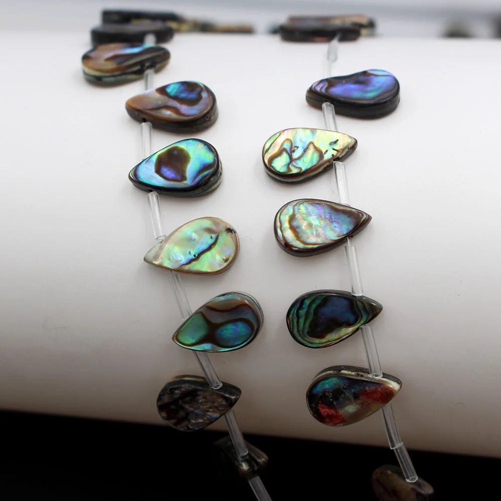 Blue Abalone Shell Beads-ToShay.org