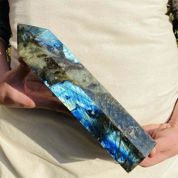Blue Labradorite Obelisk-ToShay.org