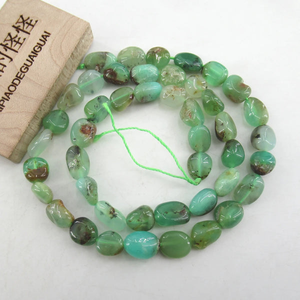 Green Chrysoprase Beads-ToShay.org