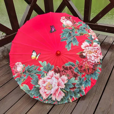 Red Paper Umbrellas-ToShay.org