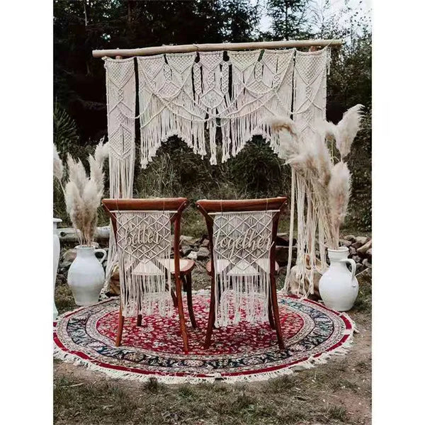 Macrame Curtain-ToShay.org