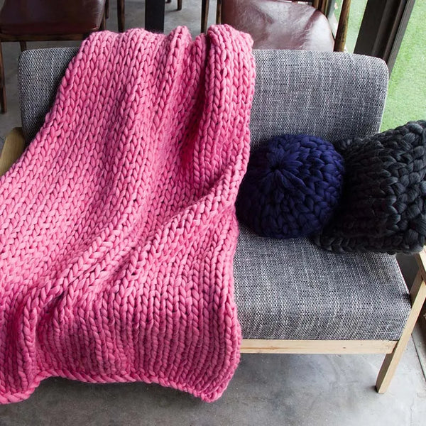 Knitted Blanket-ToShay.org