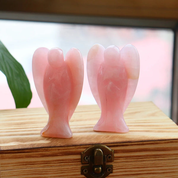Pink Rose Quartz Angel-ToShay.org