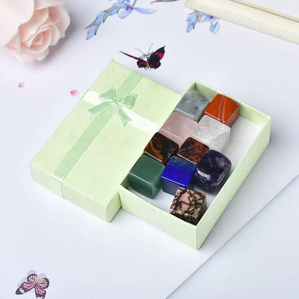 Chakra Crystal Cube Gift Box-ToShay.org